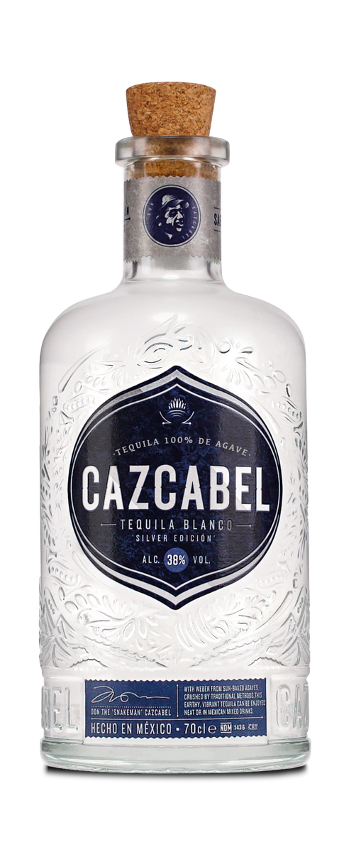 Cazcabel Blanco Tequila 38% 70cl – ProofDrinks