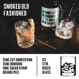 Cut Smoked Rum Miniature - 12 X 5CL