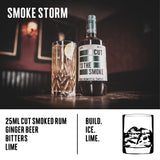 Cut Smoked Rum Miniature - 12 X 5CL